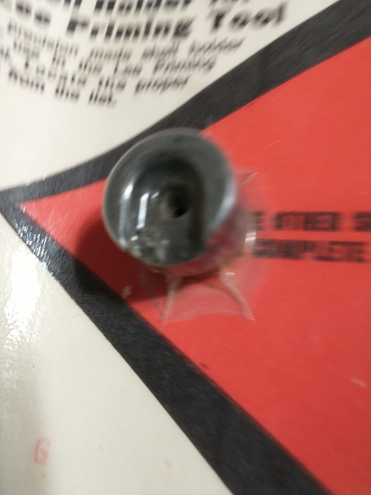 LEE SHELL HOLDER FOR LEE PRIMING TOOL SIZE G 6.5 X 55MM MAUSER VINTAGE RELOADING