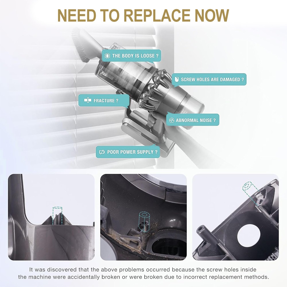 For Dyson V11 SV14 Main Body Handle Shell Vacuum Cleaner Host Handle Housing