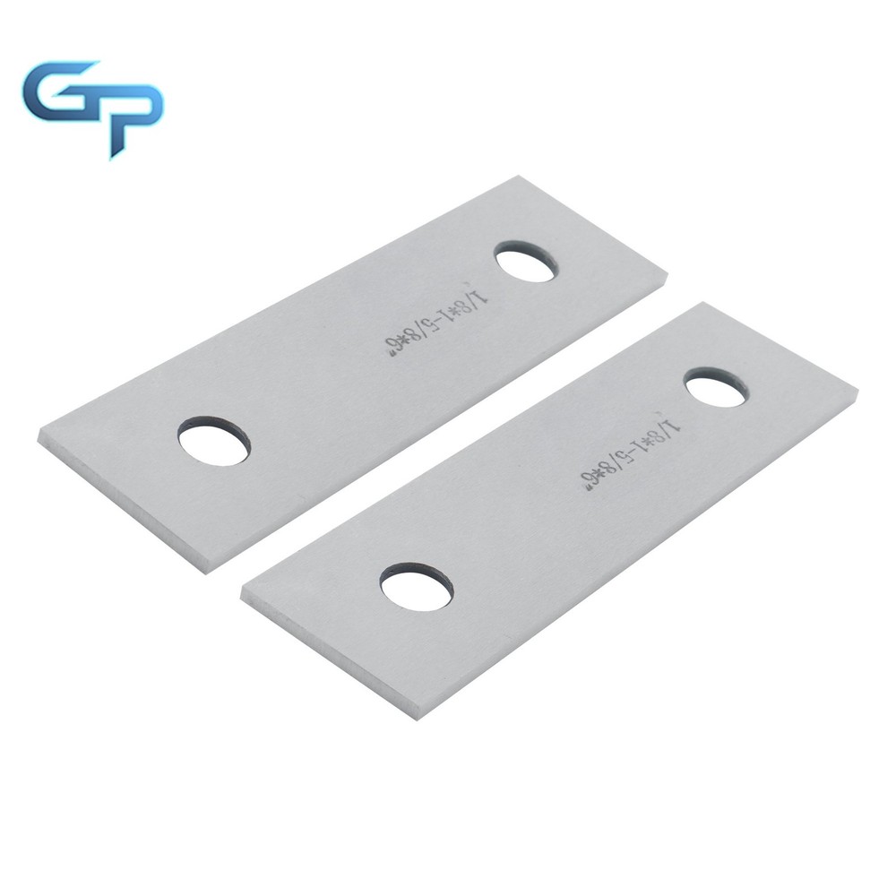 1/8" Thin Parallel Set and 1 Matched 1-2-3 Block Pair, 23 Holes