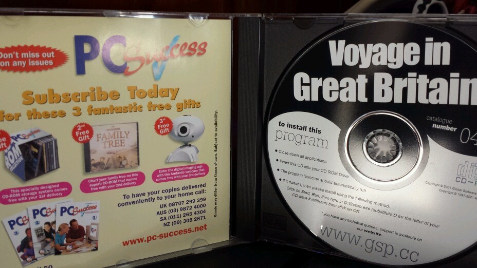 Voyage in Great Britain PC PROGRAM