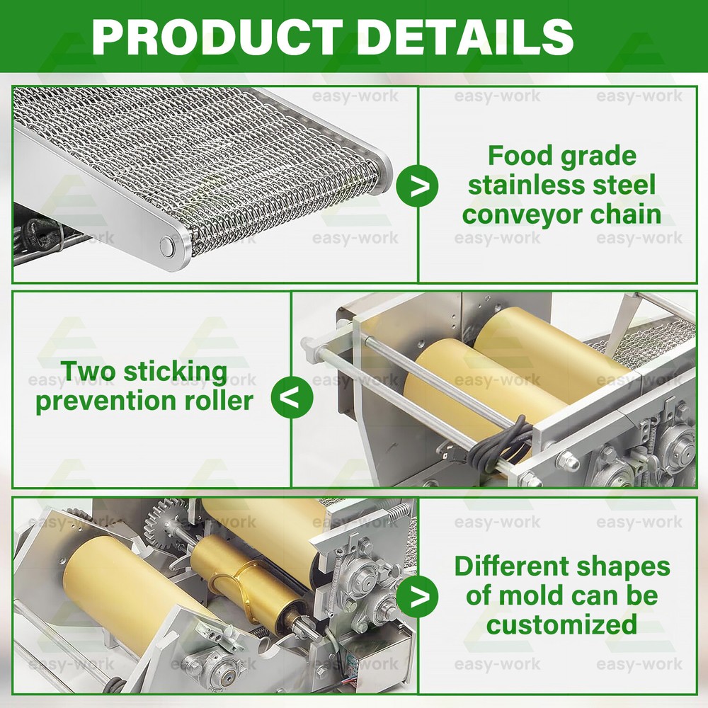 Electric Tortilla Maker Automatic Non-Stick Coating Corn Tortilla Making Machine