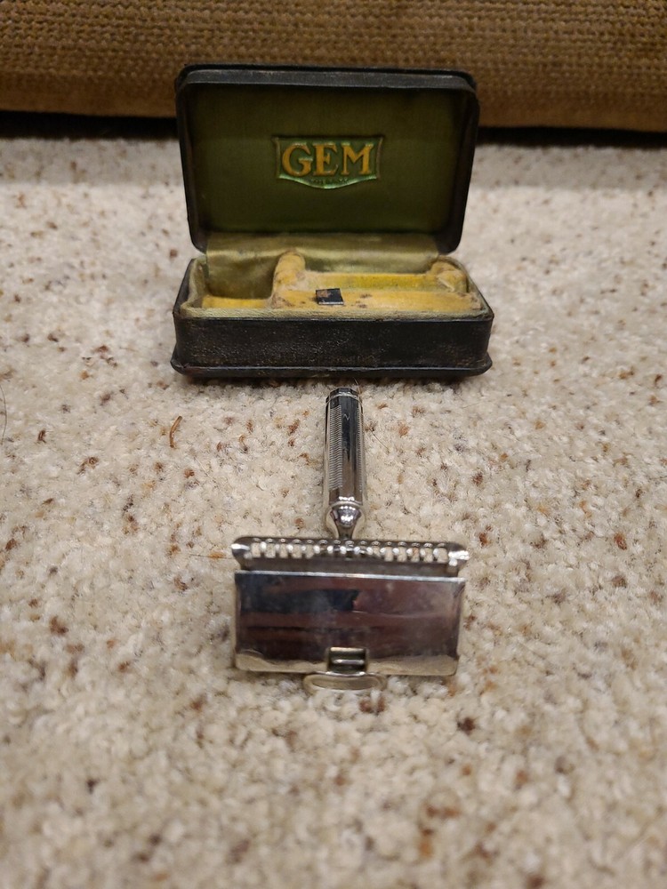 gem De luxe deluxe Model Safety Razor Box