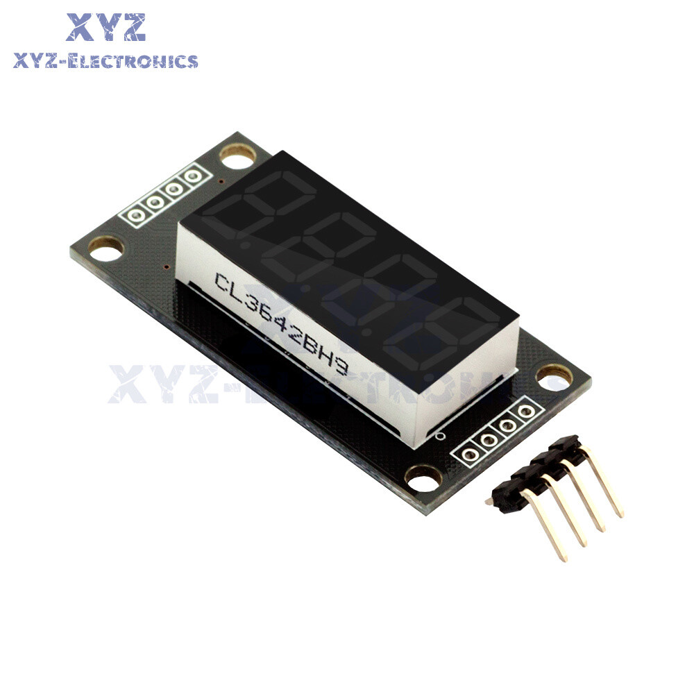 TM1637 0.36" inch 7-Segment 4-Digit LED Display Clock LED Tube Module