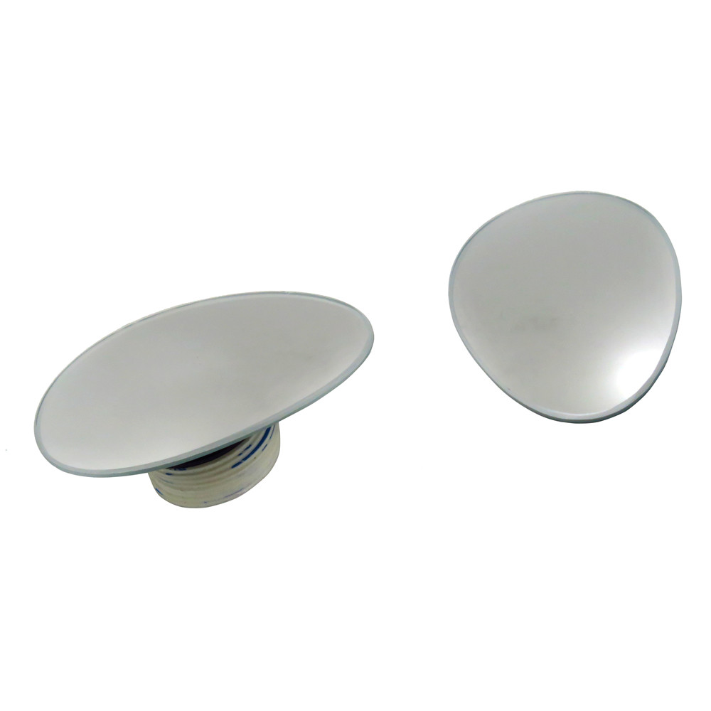 360° Adjustable Oval Wide Angle frameless Rear Side View Car Blind Spot Mirror