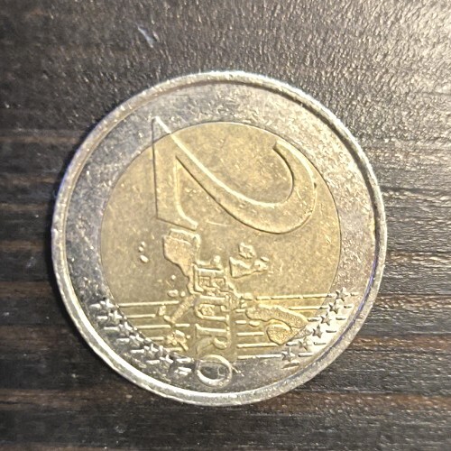 Rare Printed 2 Euro Coin