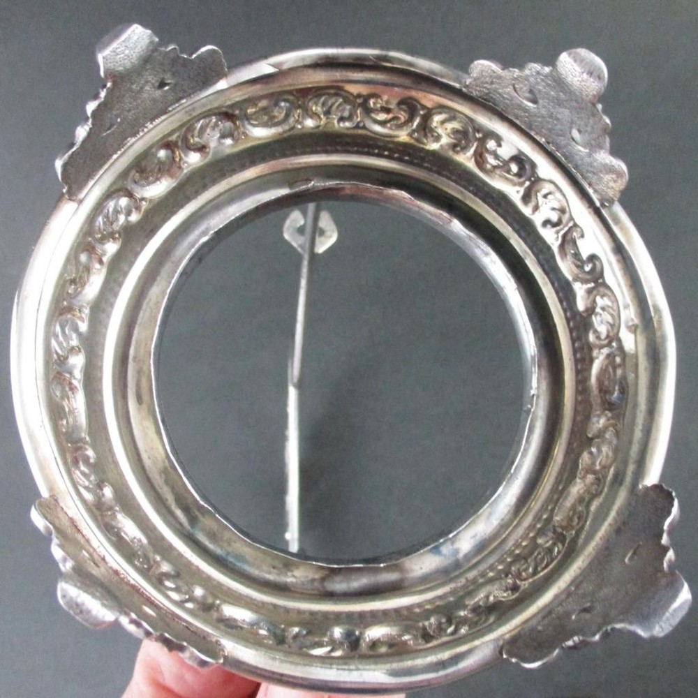 DELAWARE eapg Ruby Stained JAR - Antique PICKLE CASTOR - 7" long FORK