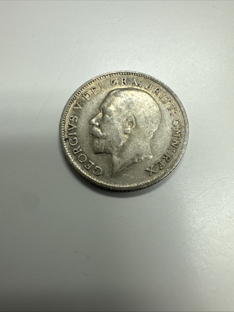 British 6 Pence Coin 1920