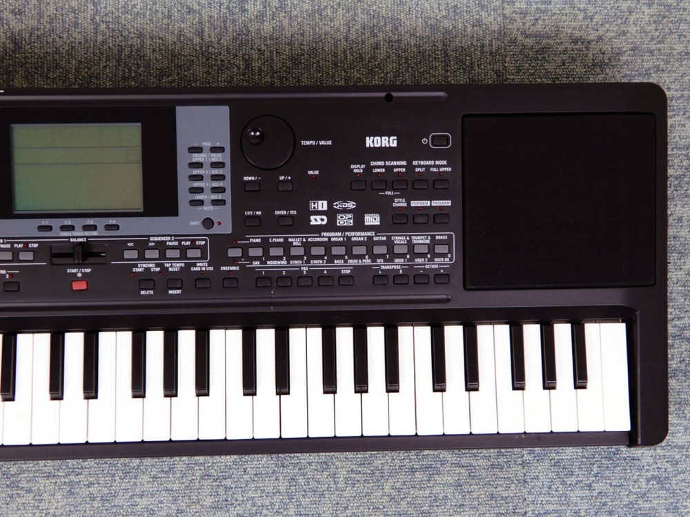 KORG microARRANGER 61-key Synthesizer Keyboard Black Music Instruments