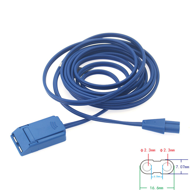 2Pcs Negative Plate Connecting Cable Patient Return Electrode ESU Grounding Pads