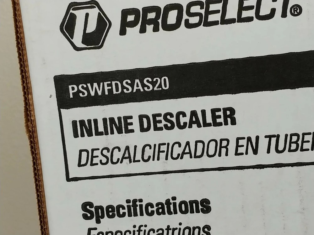 PROSELECT PSWFDSAS20 Inline Descaler System