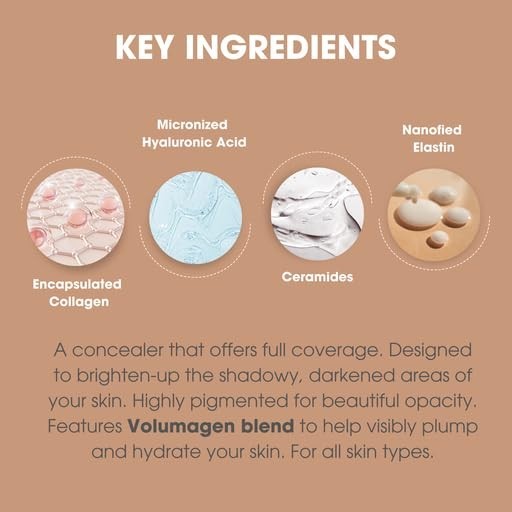 Consult Beaute Volumagen Concealer Medium Tan Concentrated Coverage