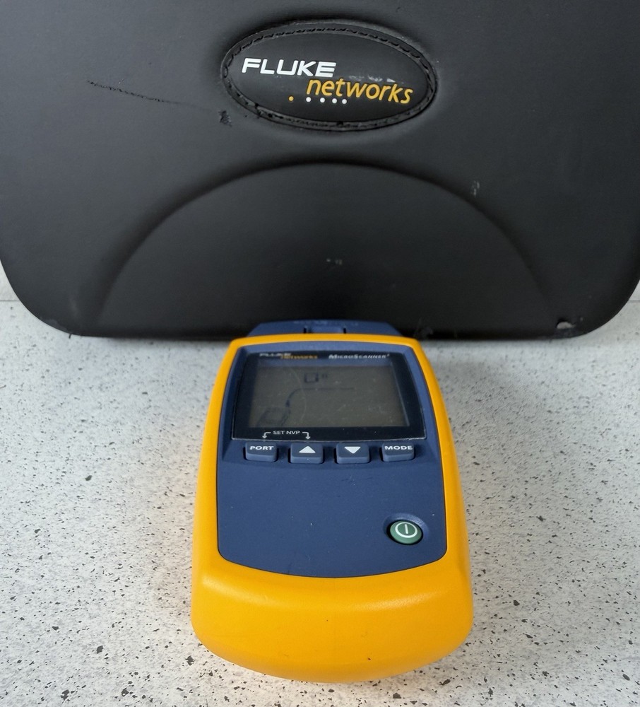 Fluke Networks MicroScanner2 Termination Test Kit Clean!!