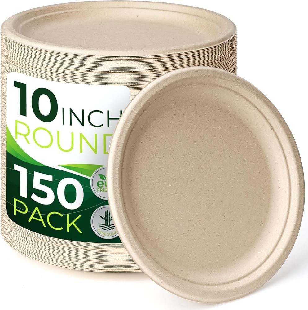postable Paper Plates, Heavy Duty, Eco Friendly, Biodegradable