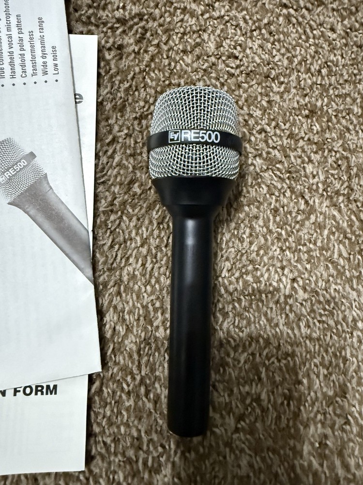 Vintage Electro voice RE500 Microphone