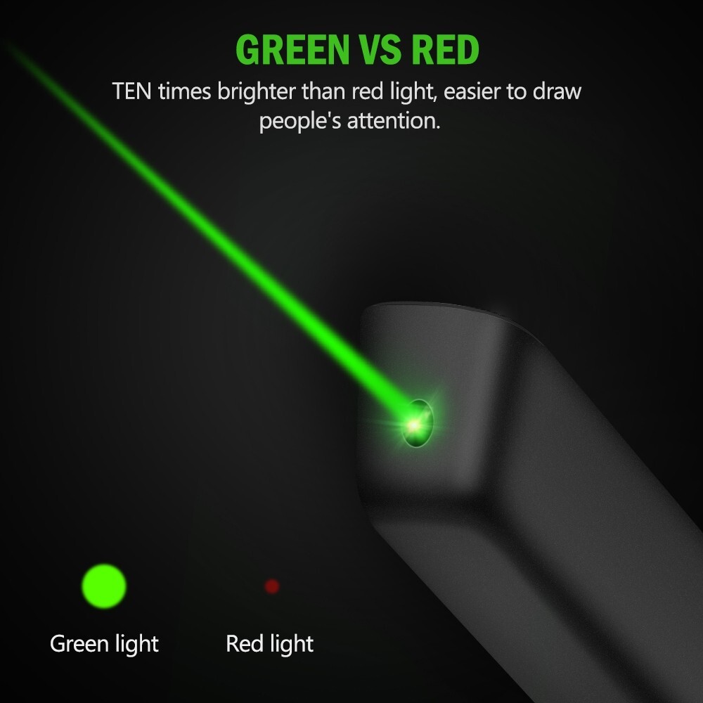 Presentation Wireless Presenter Remote USB Powerpoint Laser Pointer Clicker