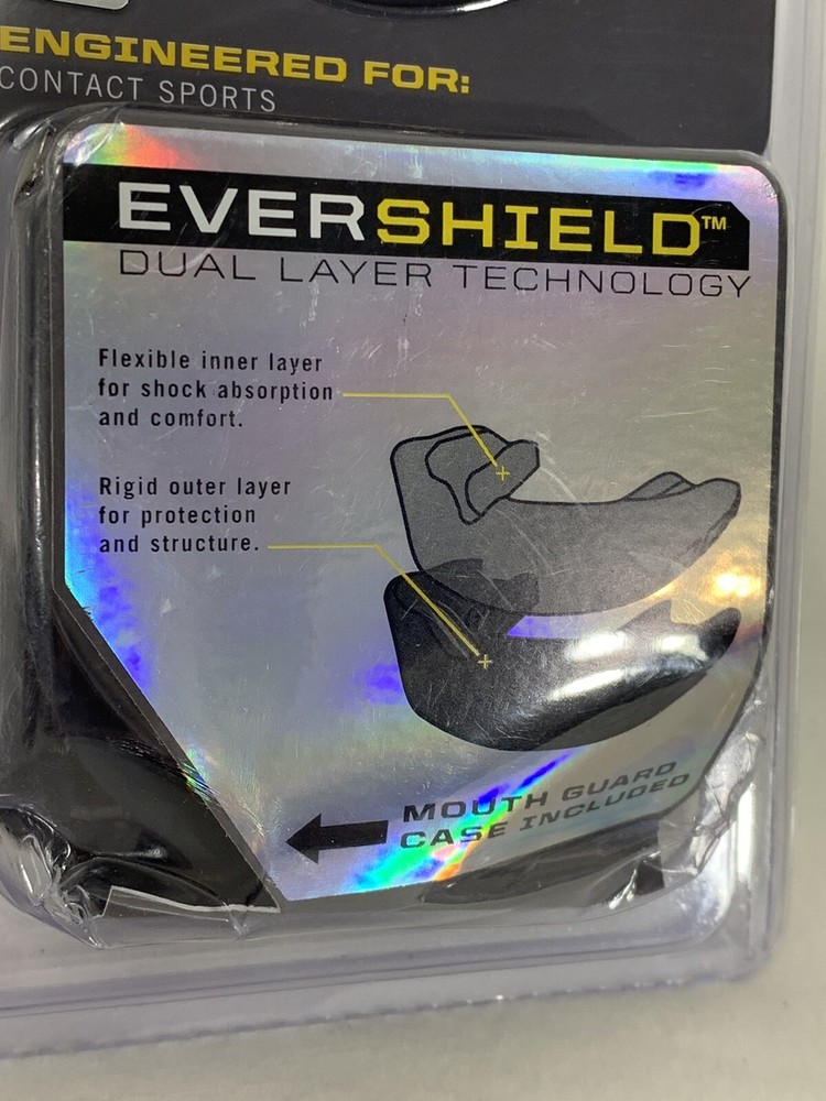EVERLAST EverShield Single Mouth Guard #1400000 w/Storage Case