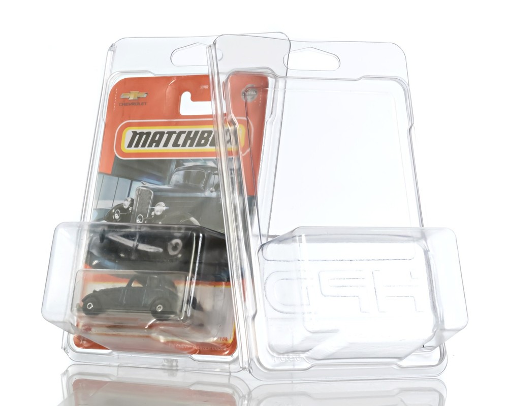 5-PACK HPD PROTECTOR CASE (MAINLINE) HOT WHEELS & MATCHBOX .8MM HEAVY DUTY