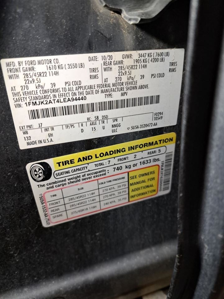 2020 Expedition Jack Sku#4350192