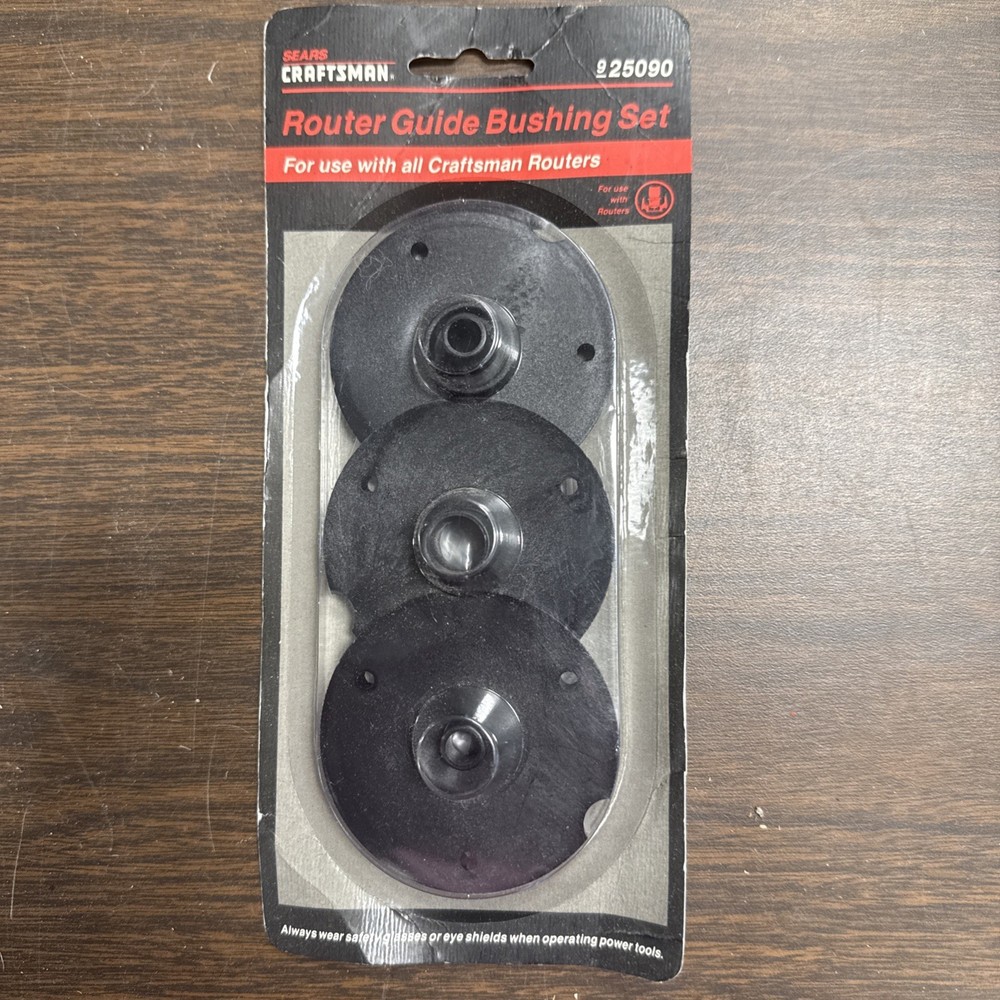 Craftsman 925090 Router Guide Bushing Set NEW