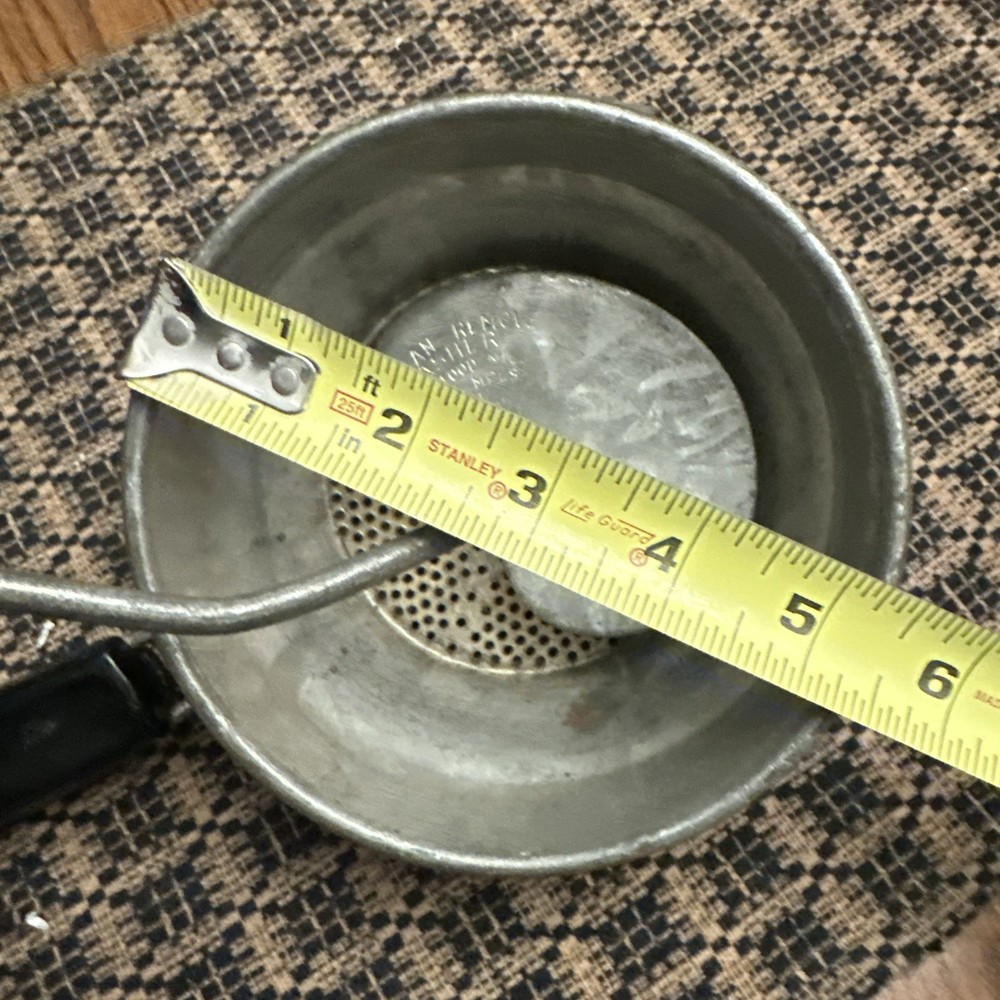 Vintage Foley Food Mill Black Handle Size- 5”