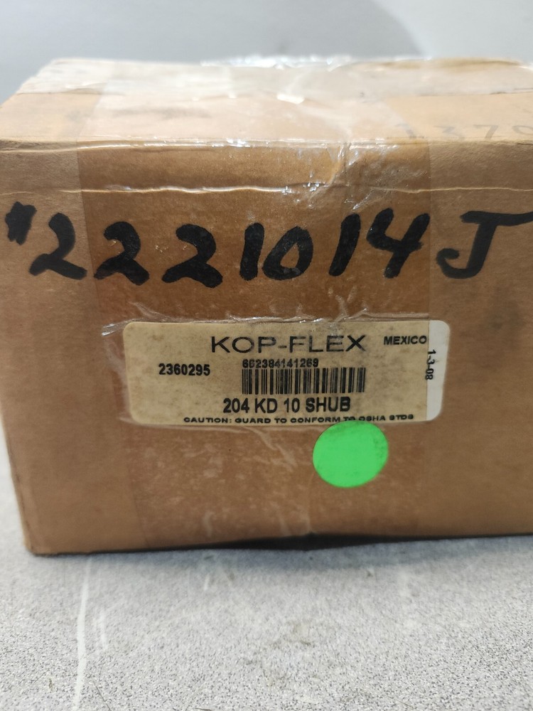 NEW IN BOX KOP-FLEX DISC COUPLING 204KD10SHUB