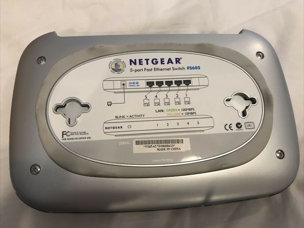 NetGear ProSafe (FS605) 5-Ports External Switch