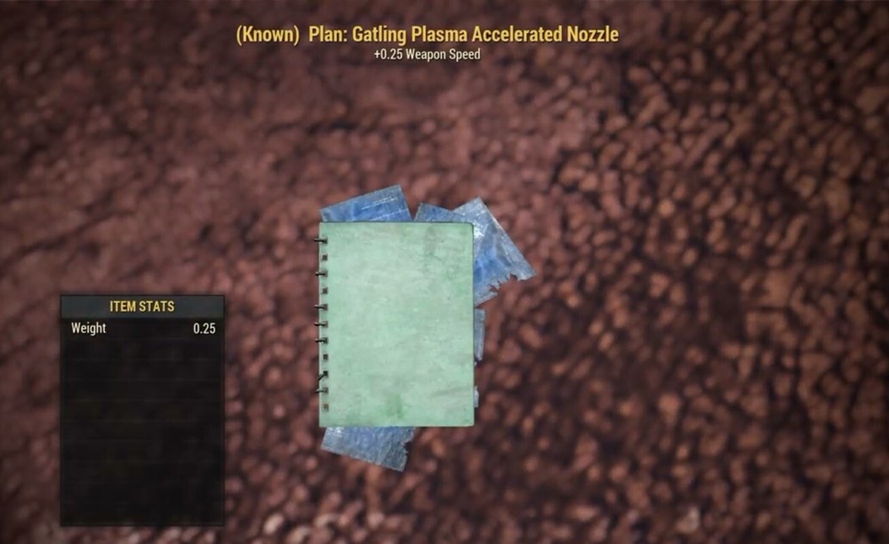 (Xbox) Gatling Plasma Accelerated Nozzle Plan