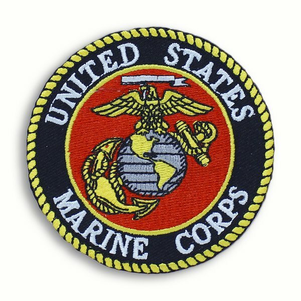 United States Marine Corps Round Patch