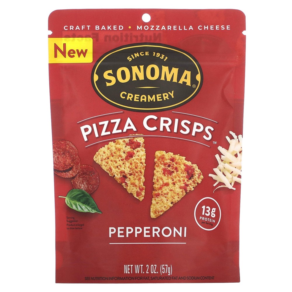 Pizza Crisps, Pepperoni, 2 oz (57 g)