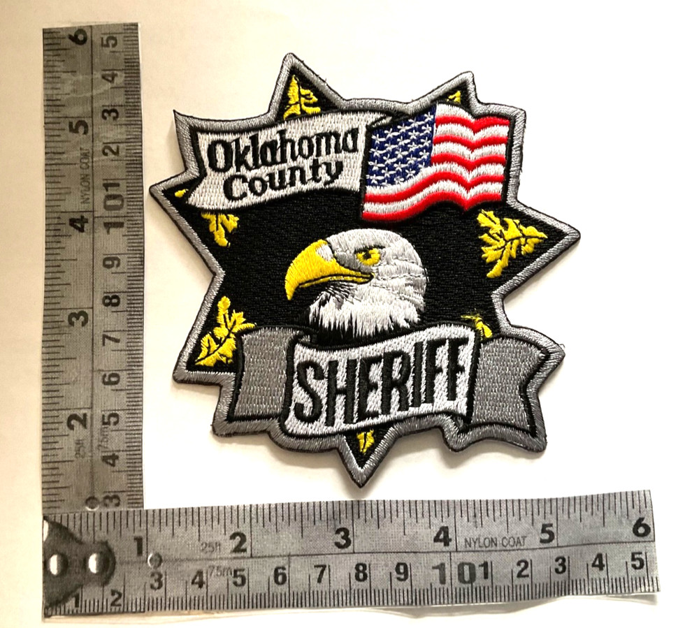 OKLAHOMA COUNTY Sheriff Police Patch.
