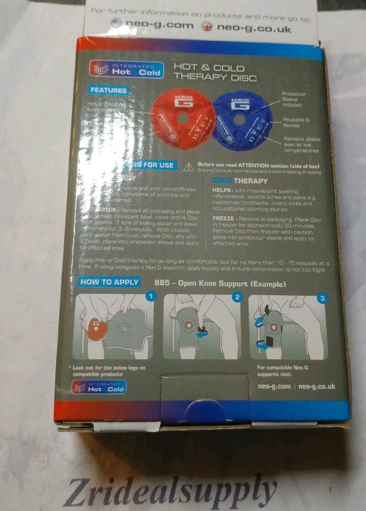 NEO G 3D HOT & COLD THERAPY DISC NEW