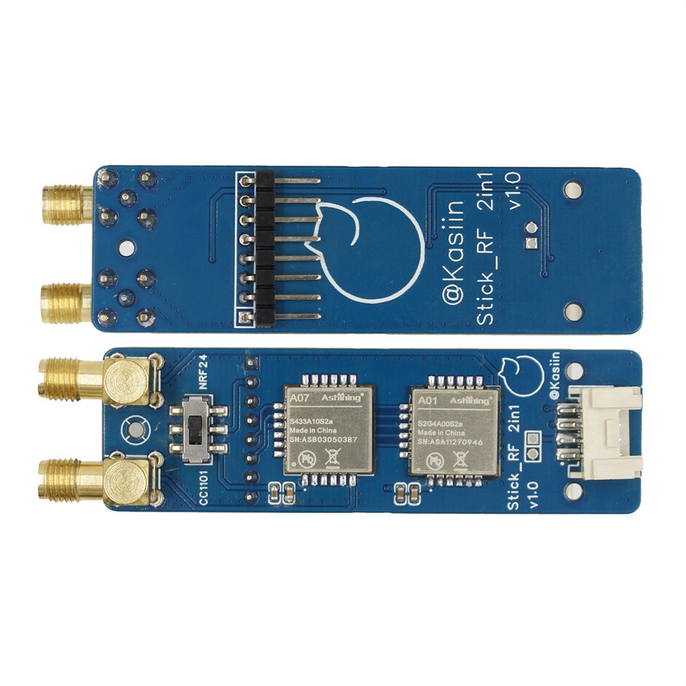 M5Stack StickC Plus2 RF 2-IN-1 Module 433MHz CC1101 + 2.4GHz NRF24 Dual Mode