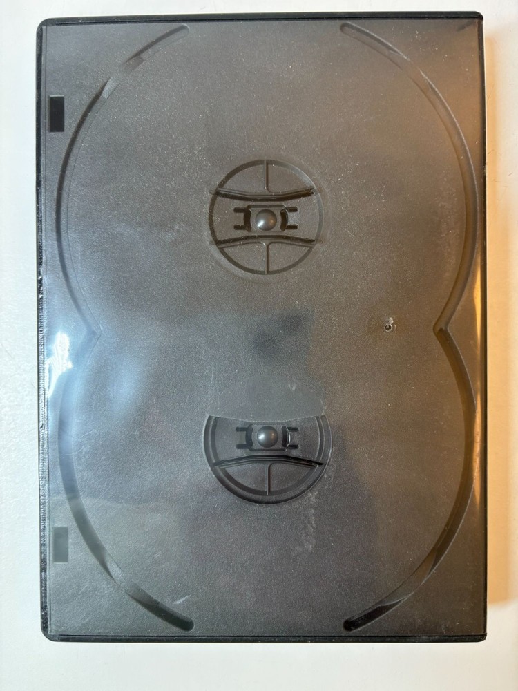(1) 4-DVD Box Four Multi Set Replacement Thick Chubby Disc Case