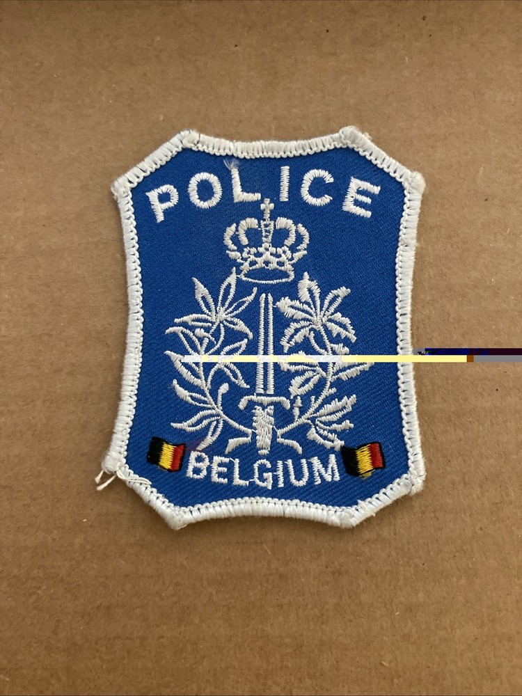 Police Patch Belgium