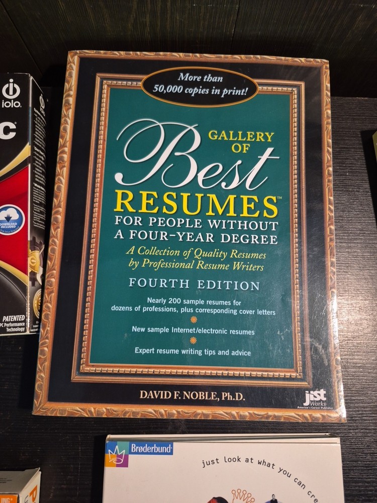 large lot 2000-2010 computer software resume art business software. *read*