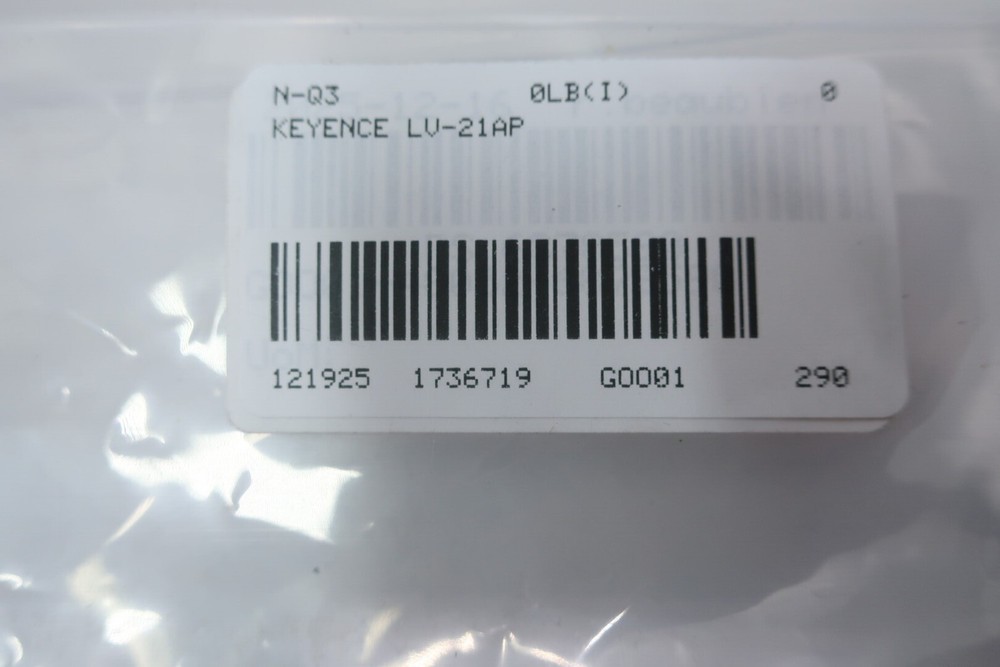 Keyence BL-1371 Barcode Reader 5v-dc