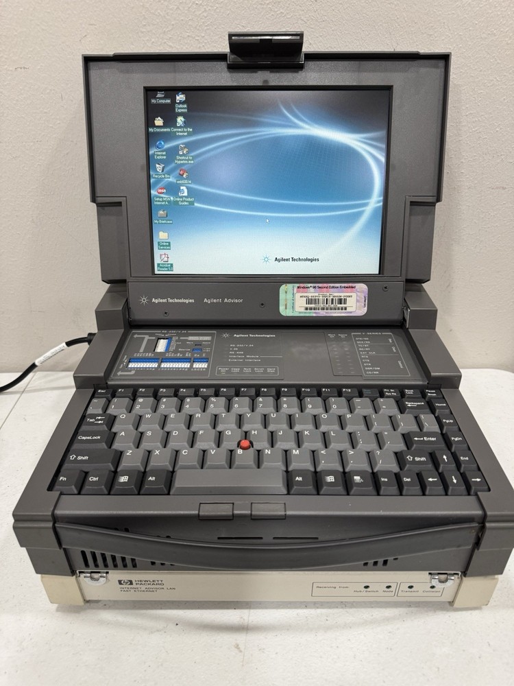 HP Agilent WAN Advisor Internet Advisor Protocol Analyzer Computer Laptop J2300E