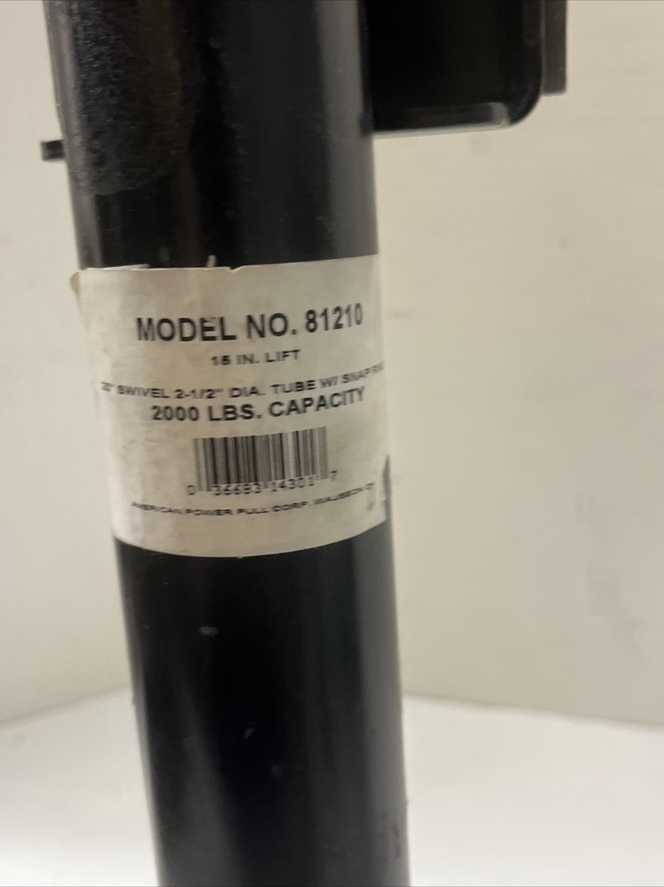 Ram Top wind Jack 15” Lift Model No: 81210