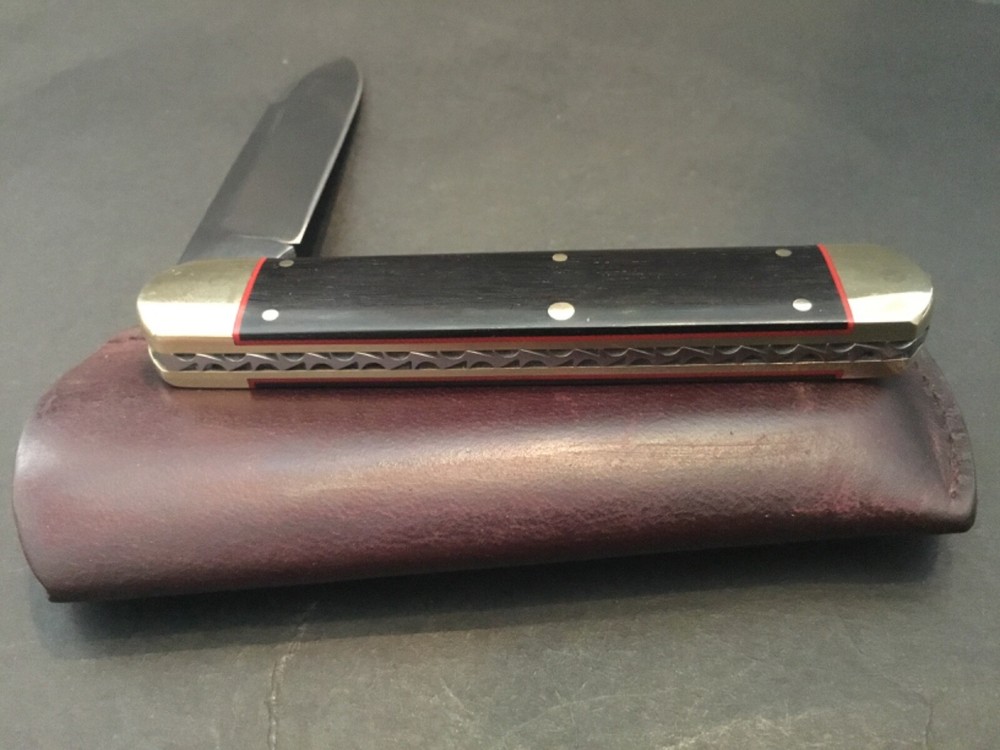 Custom K'Roo Willem O'Kelly Upscale Slipjoint Folder Folding Knife