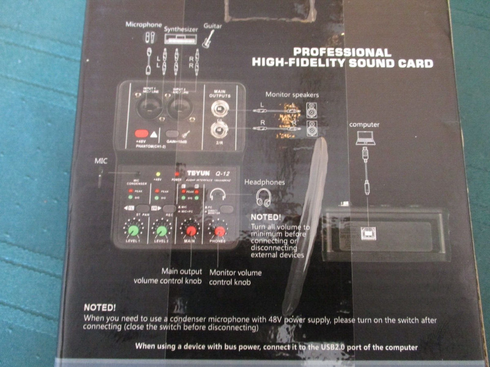 Teyun Q-12 Sound Card