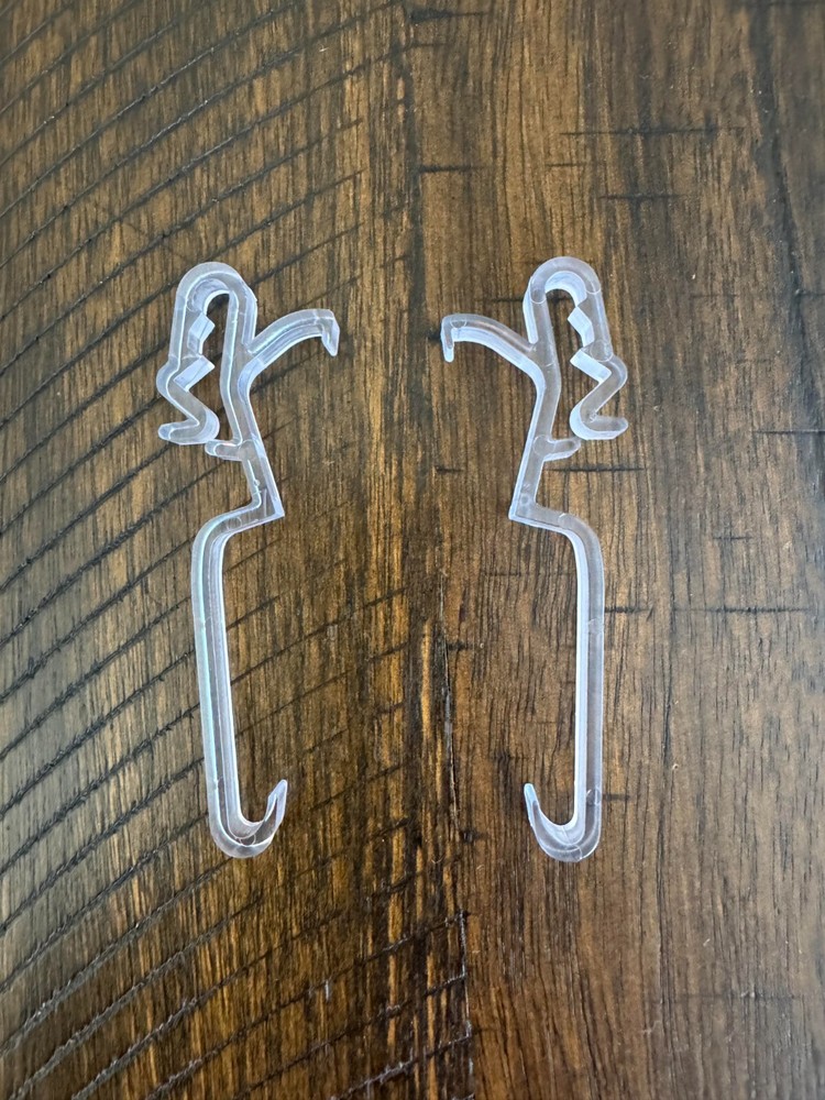Hunter Douglas 2" Wood Blind valance clips (2)