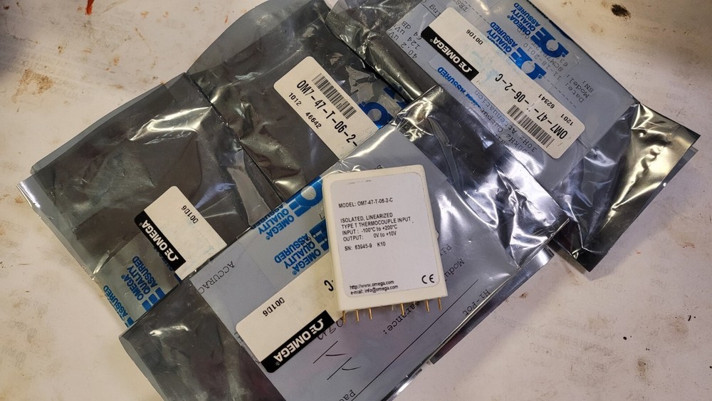 Omega om7-47-t-06-2-c thermocouple input module