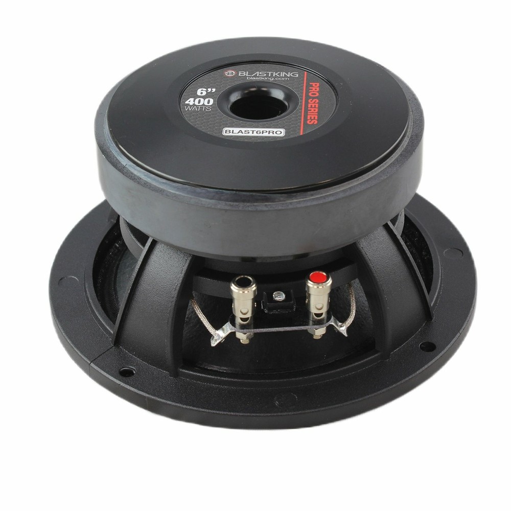 2x Blastking BLAST6PRO 6" Professional Mid-Range speaker 400 Watts