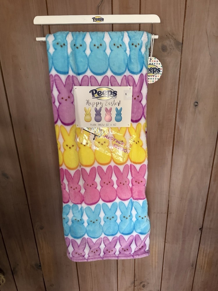 Peeps Easter Throw New 50'x60'    ******PLUS******