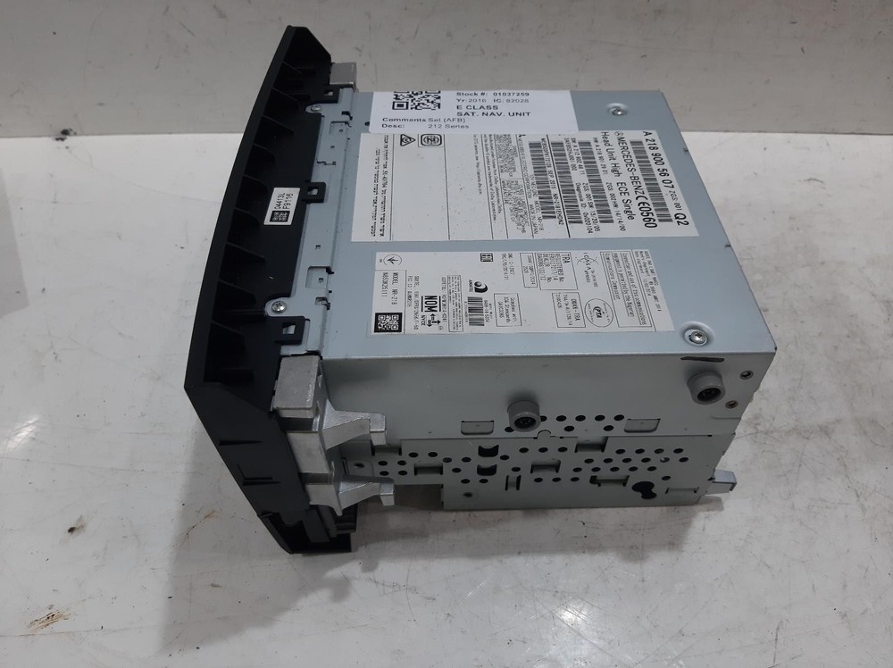 MERCEDES E-CLASS E220 BLUETEC SE W212 2009-2016 Satellite Navigation System Unit