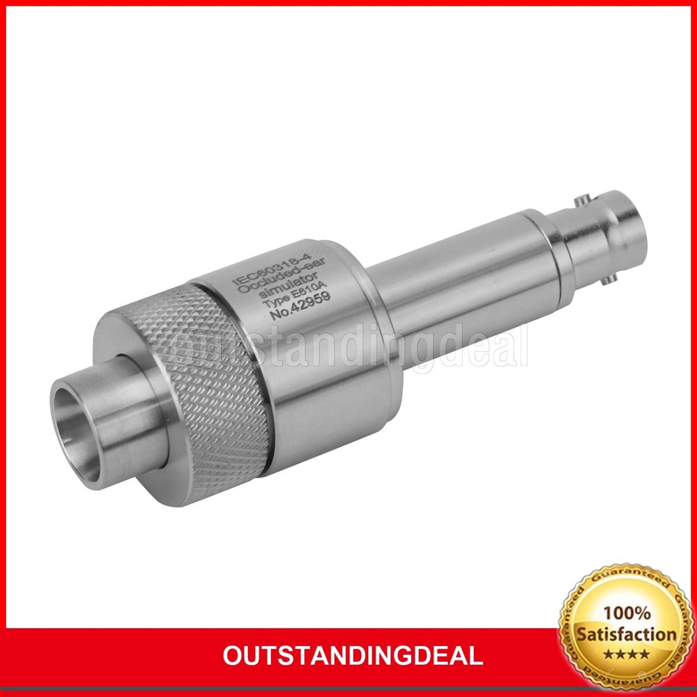 IEC711 Artificial Ear Occluded Ear Simulator Frequency Response Curve Tester