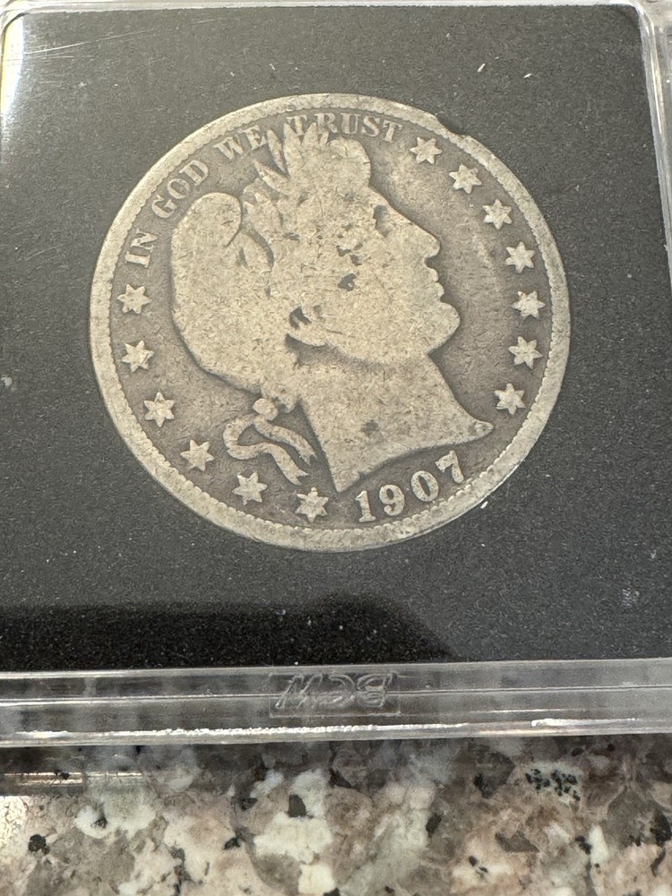 1907-O Silver Barber Half Dollar