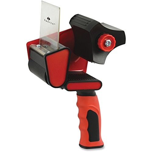 Sparco SPR68531 Handheld Tape Dispenser 3" Core Red/Black