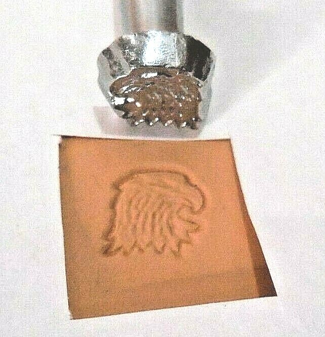 Ivan Leather Craft Art Stamp Eagle Head Z 728 1B