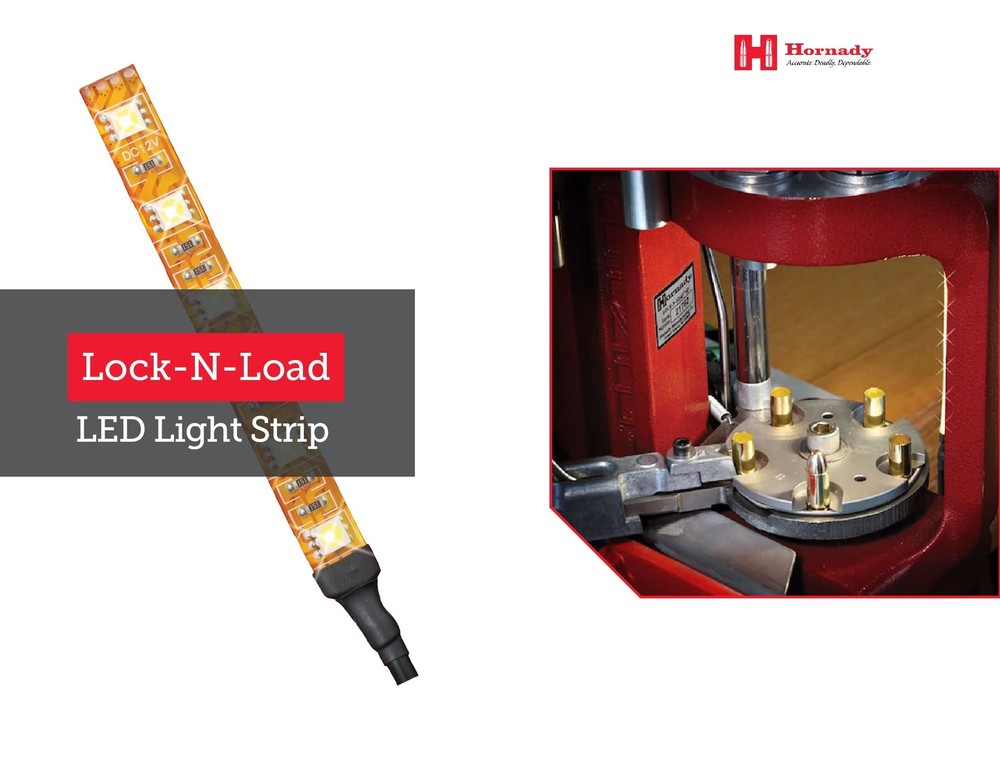 Hornady Lock N Load LED Light Strip - Ideal for Your Reloading Bench - Add Ex...